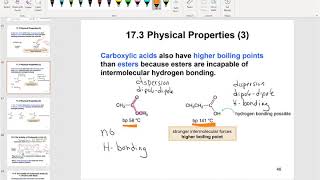 Chapter 17 Carboxylic Acids, Esters and Amides Lesson 2