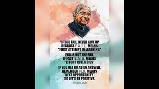 Abdul Kalam - Motivational And Inspirational Quotes Wall Posters |#short #shorts #viral #abdulkalam