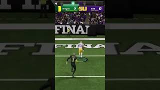 Touchdown LSU #lsu #madden22 #shorts