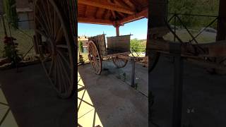 Carro antiguo de madera, Aldeanueva de la Serrezuela, Segovia  3/7/24