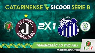 MELHORES MOMENTOS  -  JUVENTUS 2 X 1 CARAVAGGIO - CATARINENSE SICOOB SÉRIE B 2024 - SEMIFINAL