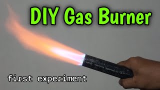 DIY TURBO GAS BURNER // TUNGKU PEMBAKAR GAS TURBO