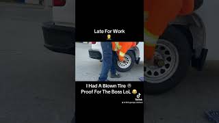 DIY - Changing A Blown Tire 🛞  Road Side Emergency 🚨