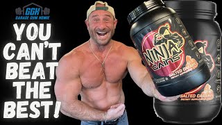 NINJA WENT NEXT-LEVEL NUTS! 😱 Ninja Supplements Ninja Gains (Salted Caramel) Review