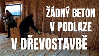 Suchá Skladba Podlahy v Dřevostavbě Nad CrawlSpace