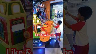 Hiyan Pretend to Ride on Power Wheels 🚂 Trains #shorts | Funtime at Gamezone | Hiyan & Mommy