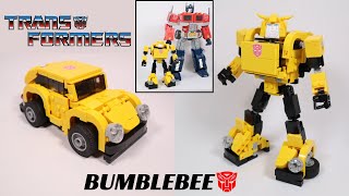 Lego Transformers G1 Bumblebee (Compatible with 10302 Optimus Prime)