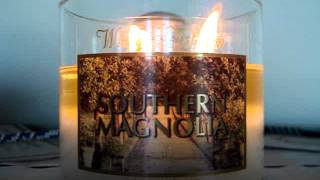 Bath and Body Works White Barn Candle Review- Candle of the Week: Southern Magnolia