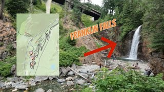 A walk to Franklin Falls -Mt. Baker-Snoqualmie National Forest