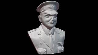 Iron General Valerii Zaluzhnyi bust