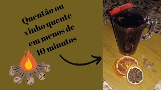 Quentão ou vinho quente em menos de 10 minutos | microondas | festa junina