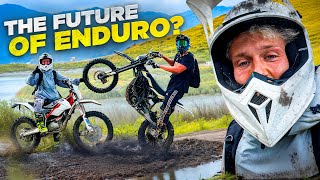 ARE ELECTRIC DIRTBIKES THE FUTURE OF ENDURO & MOTOCROSS? - ⚡️ OFFROAD TRIP WITH ​⁠@querly