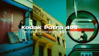 Kodak Professional Portra 400 Film | Lightroom mobile Presets tutorial #486