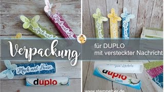 Duplo Verpackung im Farbenspiel