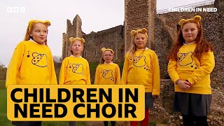 The BBC Children in Need Choir perform 'Somewhere Only We Know'