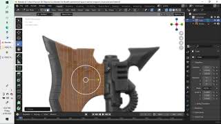 just modeling a chaos axe in blender.