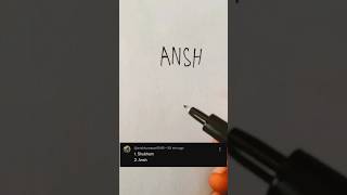 Ansh logo 🔥 how to create professional logo #trending #brand #shorts #viral