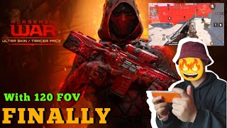 FULL ON GRIND in 120 FOV 🔥🔥🔴 is back with new 120 FOV Update  @WarzoneMobile  WITH @redbooy7777