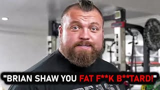 EDDIE HALL IS MAD AT BRIAN SHAW!