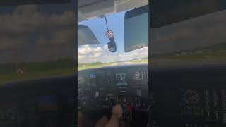 Cessna 210 takeoff at KFTY #shorts