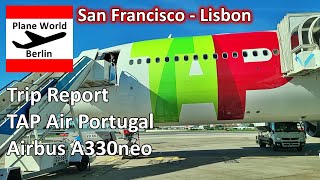 Trip Report | TAP Air Portugal Airbus A330neo | San Francisco - Lisbon | Split Screen Landing