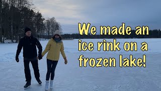 Ice Skating, the Swedish way