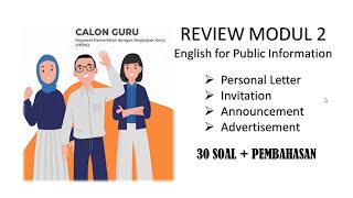 LATIHAN SOAL PPG BAHASA INGGRIS TERBARU| SOAL SUMATIF MODUL 2