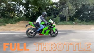 Kawasaki Ninja ZX10R FULL THROTTLE ON NH8