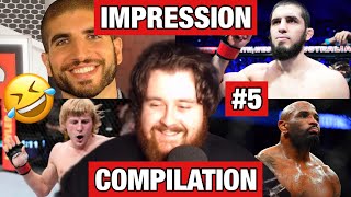 THE MMA GURU FUNNY IMPRESSION COMPILATION #5