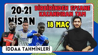 21 Nisan Cumartesi ve 22 Nisan Pazar 2024 İddaa Tahminleri | TAM KAPSAMLI ANALİZ !! @baytahmintv