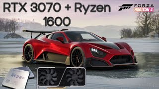 RTX 3070 + Ryzen 1600 | 4k Ultra | Forza Horizon 4 |