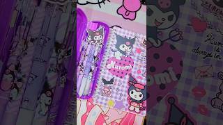 🔮💜 Kuromi Stationery Organization ASMR #sanrio