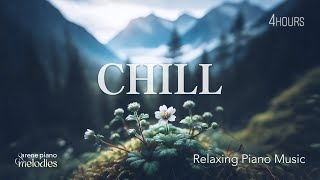 Relaxing Piano Music 4 Hours 🌸 Sleeping Music, Stress Relief, Relaxing Music, Piano Chill