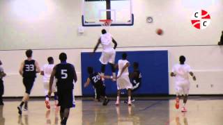 Deshawn Cooper with two vicious blocks at 2012 Nike Invitational Classic