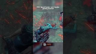 Speed hacker can't handle getting downed in DBD