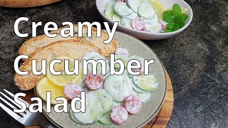 Creamy Cucumber and Yogurt Salad