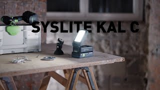 Lampă de lucru cu acumulator SYSLITE KAL C