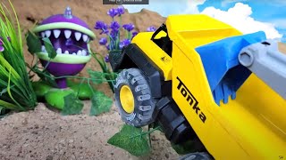 Find and rescue excavator trucks and cement trucks | Fire truck crane truck toy stories | Relax Toys