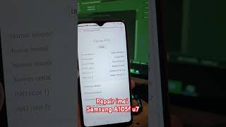 samsung A105f repair imei#permanent