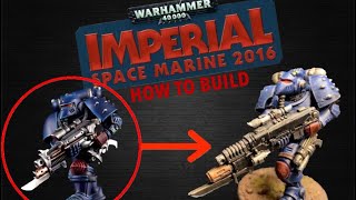 How to Make a scratch build IMPERIAL space marine! WARHAMMER 40k