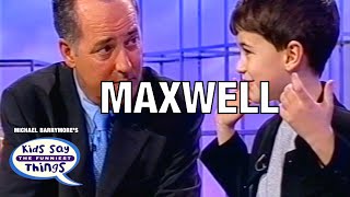 FULL INTERVIEW Maxwell - Kids Say the Funniest Things - Michael Barrymore