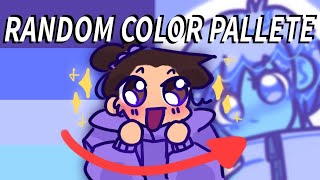 RANDOM LIMITED COLOR PALLETE CHALLENGE❗️❗️IT WAS SUPER FUN ❗️❗️