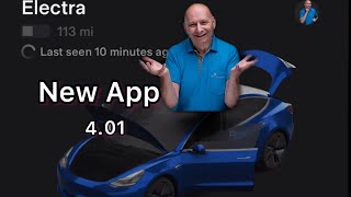 Tesla 4.01 Mobile Phone App for The Car Full Explanation. 2021