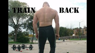 How I Train My Back (Current Exercises)