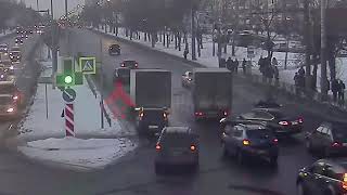 ДТП Ленинградский/Дзержинского. 10.02.20