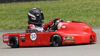 2018 Mid-Ohio Dart Kart - Piston Port Sprint Final 1