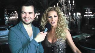 Andreea Banica & Laurentiu Duta - Shining heart (making of videoclip)