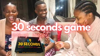 Games night:Playing 30seconds😂Epic fail./Avela Dywili/South African YouTuber