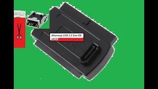 Адаптер USB 2.0 для IDE SATA - маленькая доработка