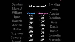 Jak się nazywasz? #imię #yt #short